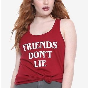 Stranger Things “Friends Don’t Lie” Tank Top